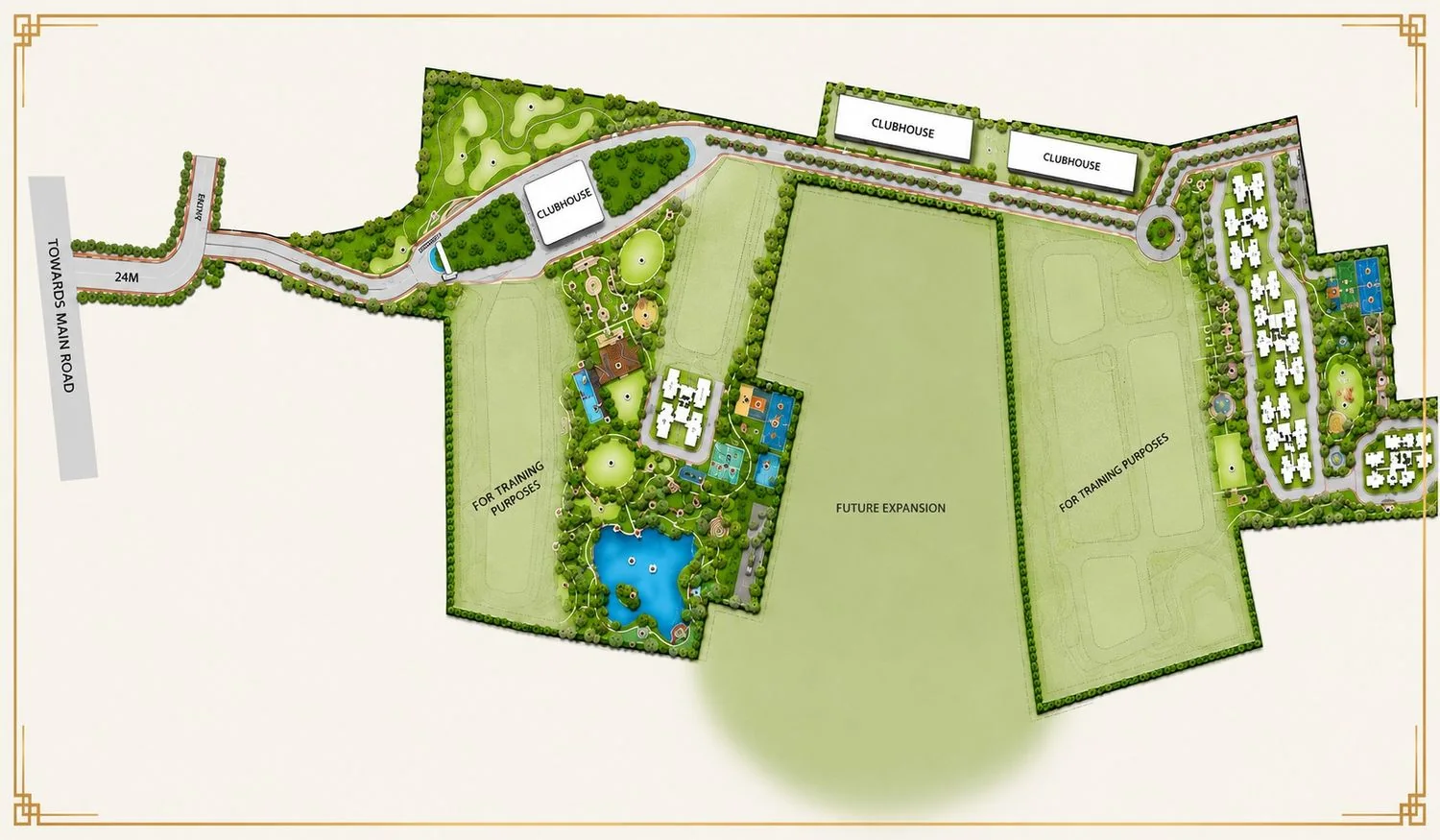 Abhee New Dimension 45-acre master plan